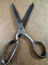 Vintage Italian Tailor Scissors 8.5 - Hot Drop Forged Steel Italy