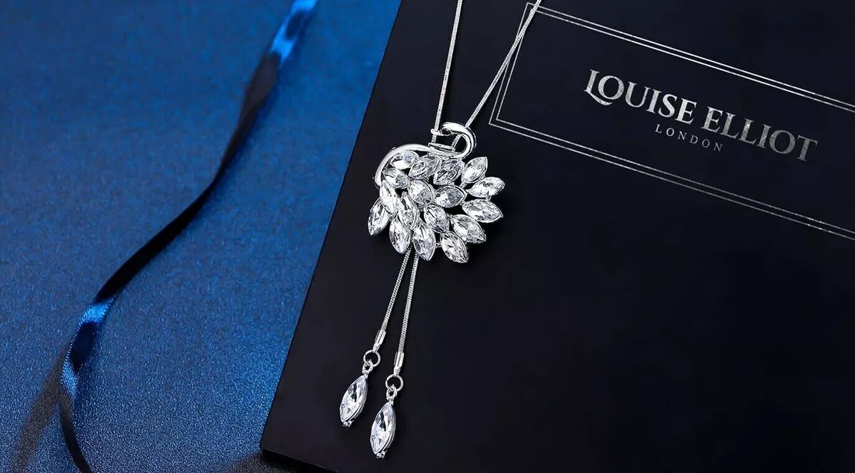 Louise elliot swan necklace deals