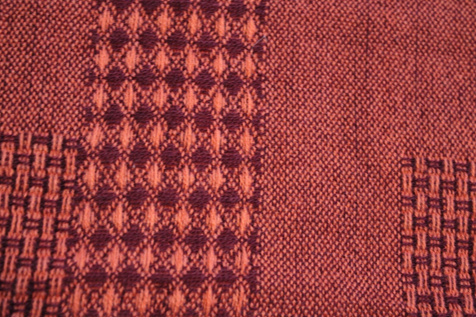 Infinity Loop Accent Neck Scarf Solid Rust Dk Ora… - image 2