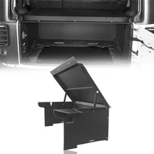 Security Deck Enclosure Locking Storage Plate For 2015-2018 Jeep Wrangler JK 4Dr
