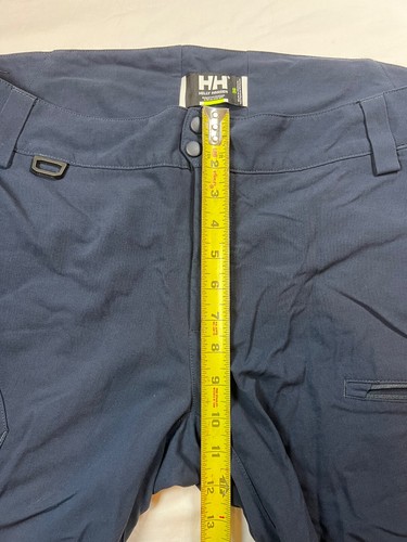 Helly Hansen Uomo 38 Pantaloncini Crewline Cargo Blu Navy Elasticizzato Cerniera 11" Barca - Foto 8 di 24