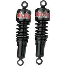 Burly Brand Black Slammer Rear Suspension Shocks 10.5 Harley Sportster 88-03