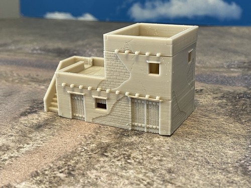 Arabic Houses Buildings Large Single & 2 Storey Afghan 1/72 WW2 Middle East - Picture 43 of 84