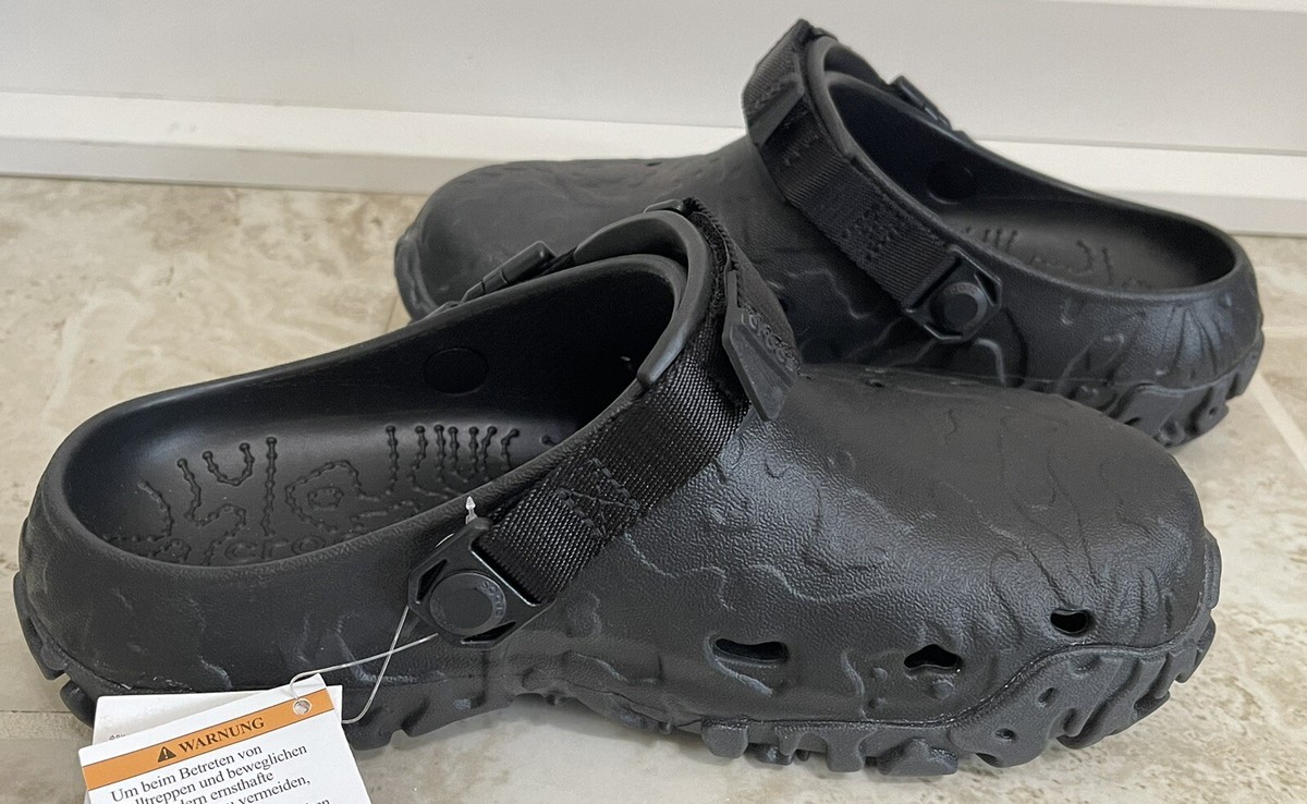 Crocs Unisex-Adult All-Terrain Atlas Clog In Black Color (men7