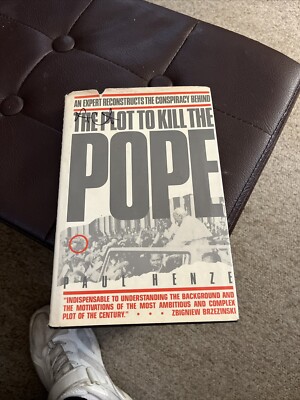 Plot to Kill the Pope HC Henze 1984  Pope John Paul II