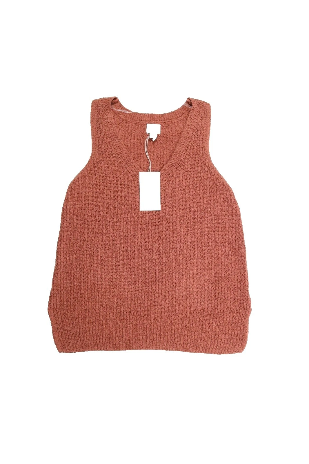 Nylon Sleeveless V-Neck Sweaters for Women