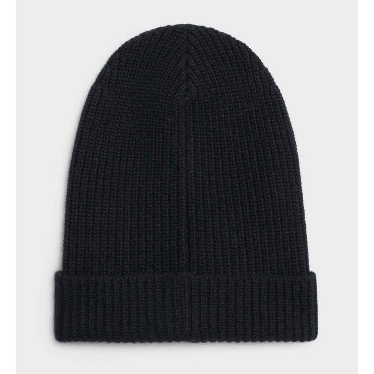 Celine Paris Black White Logo Laine Knit Wool Embroidered Celine Paris Black White Logo Laine Knit Wool Embroidered