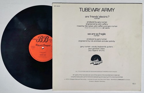 TUBEWAY ARMY 12" Are Friends Electric ? GERMAN ONLY 45rpm Orignal VINYL 1979 - Picture 3 of 7