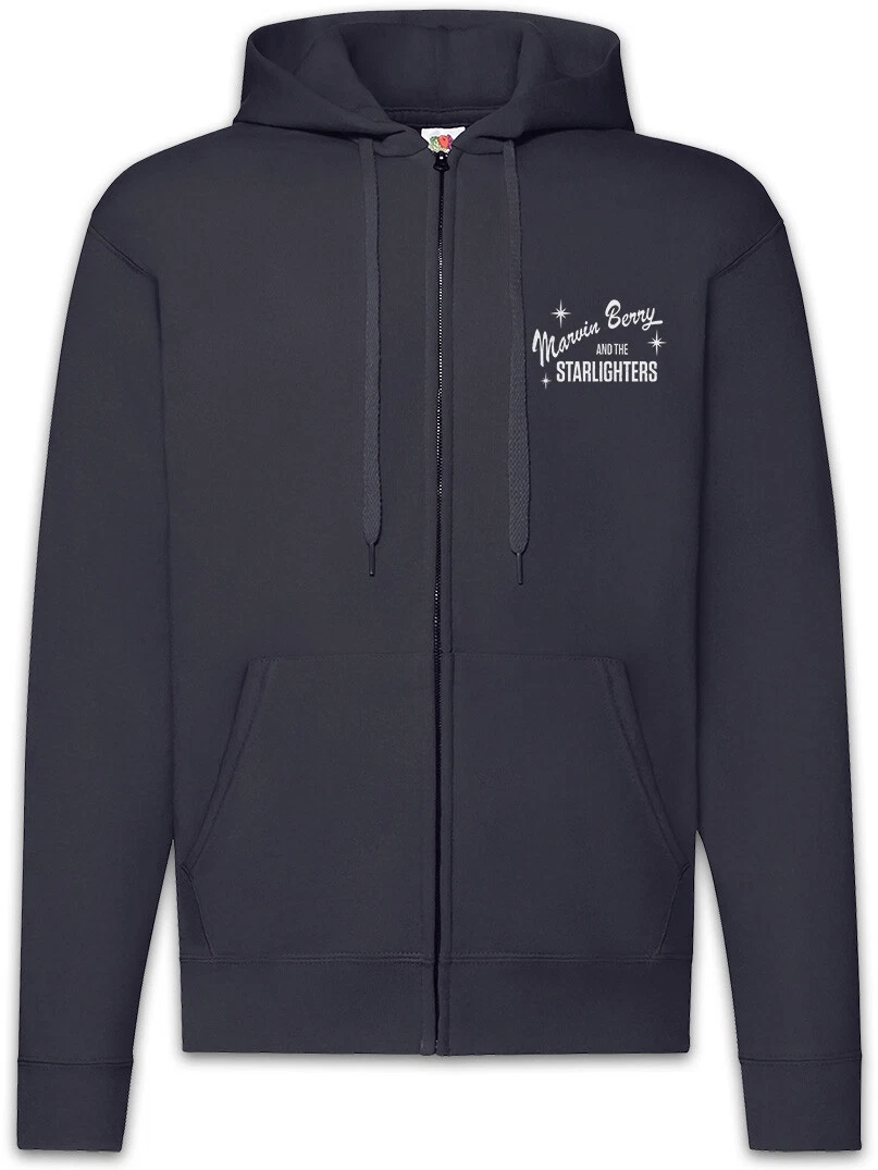 Marvin Berry And The Starlighters Zipper Hoodie Band Back To The Marty Future
