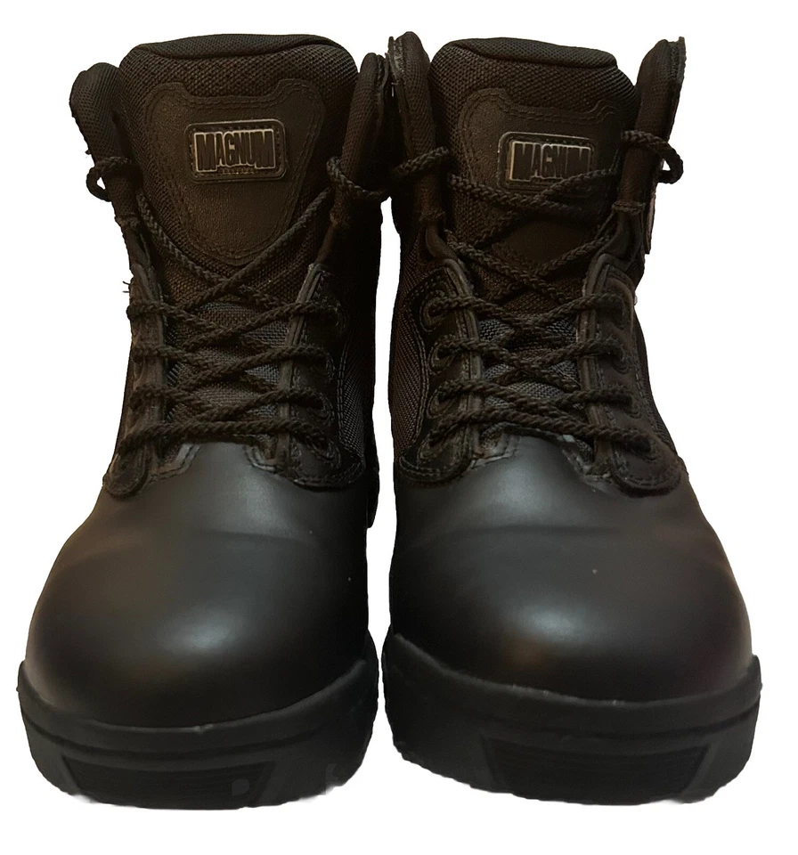 Botas ortolitas táticas impermeáveis MAGNUM 6” tamanho 9.5 ASM F2892-11 EUC - Imagem 3 de 4