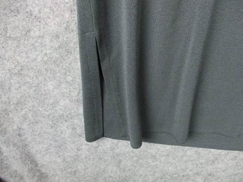 Exclusively Misook Cardigan & Tank Top Women Extra Large Gray Knitted Open Front - Picture 14 of 16