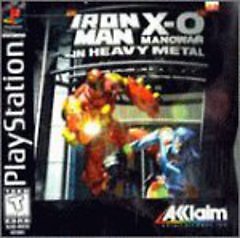 Iron Man in Heavy Metal/X-O Manowar - Playstation PS1 TESTED