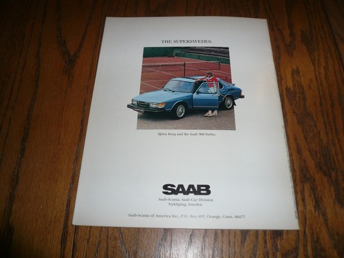 1979 SAAB 900 Turbo Sales Brochure - Vintage - Picture 8 of 8
