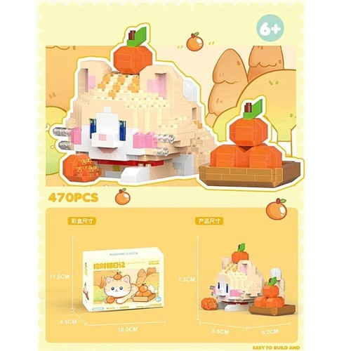 Stress Relief Game Blocks Lucky Cat Birthday Gift Blocks Toy - Picture 13 of 15