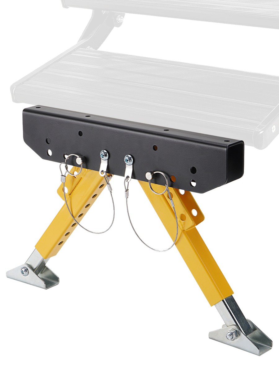 RV Step Stabilizer Kit, Verbeter de Stabiliteit Veiligheid Stalen Constructie Eenvoudige Installatie RV Accessoires, RV Stabilizer Jacks Verstelbare Hoogtebereik voor RV Travel