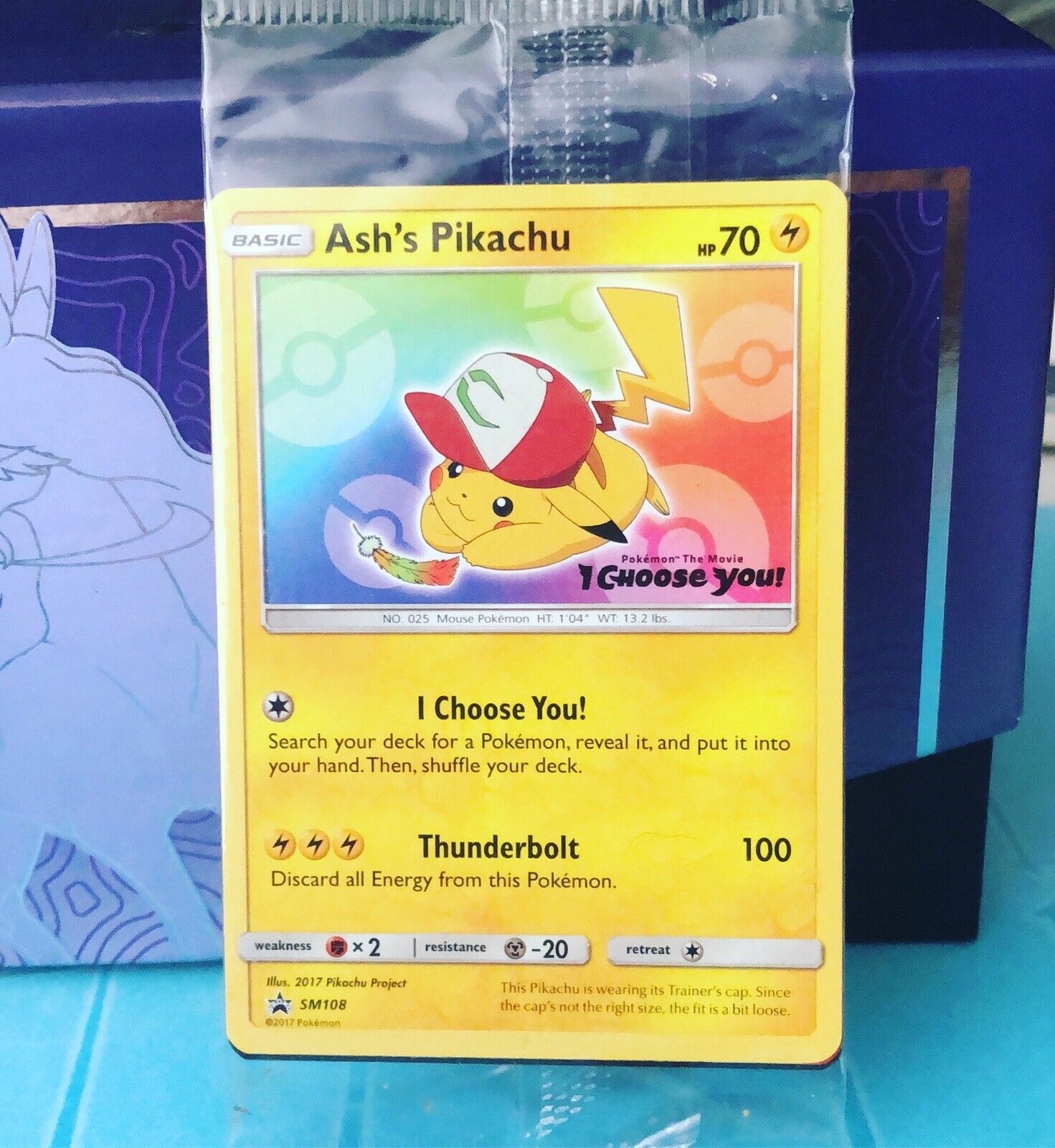 Ash's Pikachu (SM108/∞), Busca de Cards