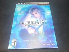 Final Fantasy X / X-2 HD Remaster Limited Edition Sony PS3 LN perfect disc CIB-!