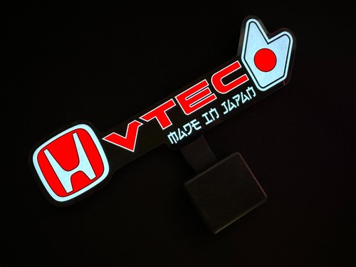 Honda VTEC Type R LED Panel 5 Stars Car Window Electric Sticker - Pure Colors - Picture 10 of 17