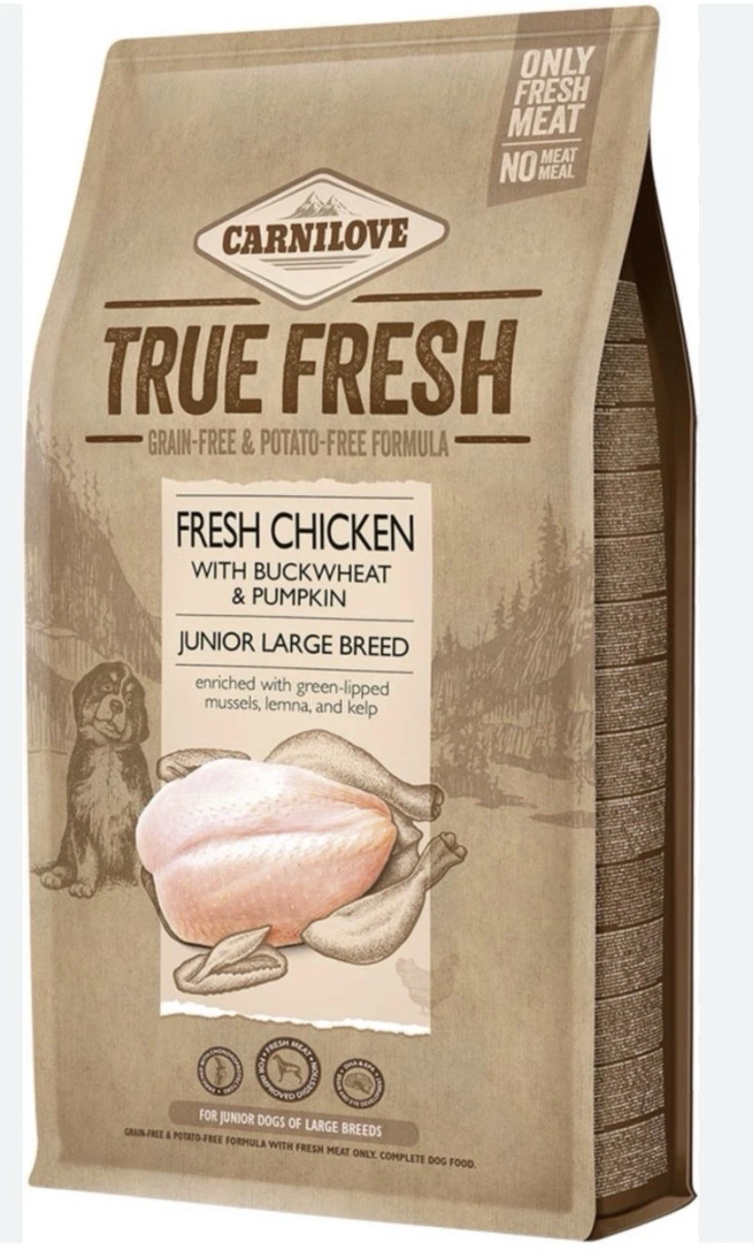 Carnilove True Fresh Chicken Junior Large Breeds Dry Dog Food 11.4kg Grain Free