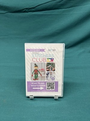 OeSD Spree Stitchers Club Embroidery Designs USB November 2021; Mint