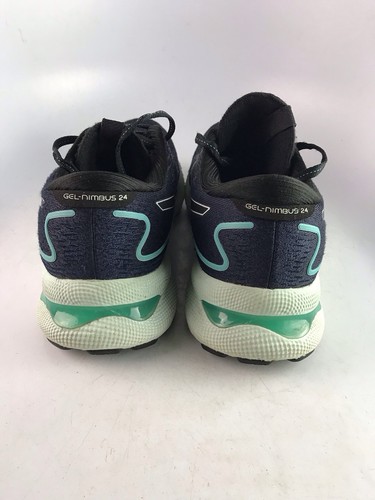 Scarpa da corsa donna Asics Gel-Nimbus 24 nero/mare rilassante taglia 9 US Medium - Foto 8 di 13