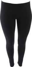 Lands' End Knit Legging Black S NWOT 1050 