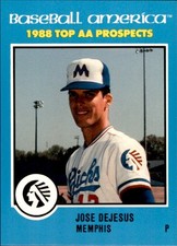 1988 Baseball America AA All-Stars Best #14 Jose DeJesus Cidra Puerto Rico Card
