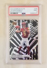 2024 Donruss Elite Rookie Razzle Dazzle Jayden Daniels #165 SSP CASE HIT PSA 9