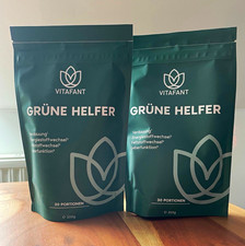 VITAFANT Grüne Helfer Nahrungsergänzung Pulver 200 g, 6,6 g Dosierung