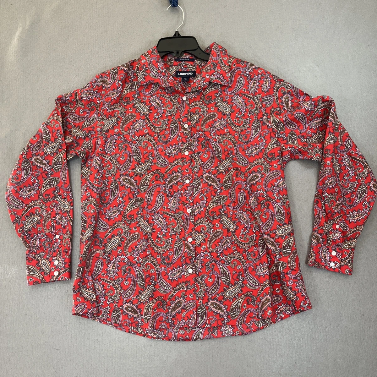 Lands' End Cotton Paisley Tops for Women for sale | eBay