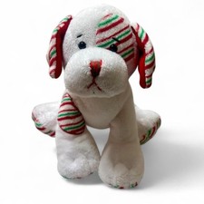 Webkinz Peppermint Puppy Dog No Code Ganz Plush Toy Stuffed Animal Christmas Y2K