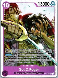 Gol.D.Roger OP13-064 Carrying On His Will Super Rare Foil