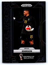 2022 Panini Prizm FIFA World Cup Qatar Global Reach EDERSON #20 Brasil Braz b22b