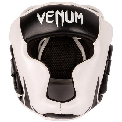 Venum Kid's Challenger Training Headgear - S/M - Black/White
