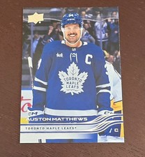 Upper Deck 2025-26 Series 1 Auston Matthews Toronto Maple Leafs Base Set #161