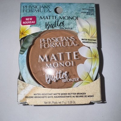Physicians Formula Matte Monoi Butter Bronzer, Matte Sunkissed Bronzer Brand New