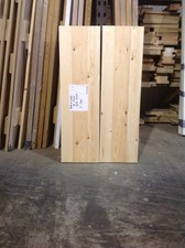Pine Ledged Bifold Door, Bead &  Butt, 1020 x 600mm (562)