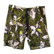 Mens Swim Shorts Arizona Jeans Size Large Multicolor Distressed