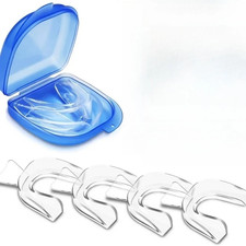 4X Mouth Guard Teeth Grinding Guard Dental Night Guard Custom Fit for Bruxism