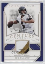 2018 National Treasures Century Materials Holo Silver 12/25 Joe Flacco e0h