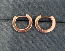 Solid 14k Gold Huggie Hoops