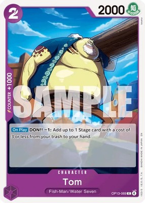 One Piece TCG OP-13 op13 Purple Deck card Shanks Rayleigh Roger SR 064 065 066