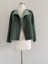 LAFAYETTE 148 NEW YORK WOOL CASHMERE OPEN FRONT JACKET SIZE S