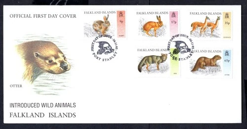 Falkland Islands - 1995 Introduced Wild Animals First Day Cover