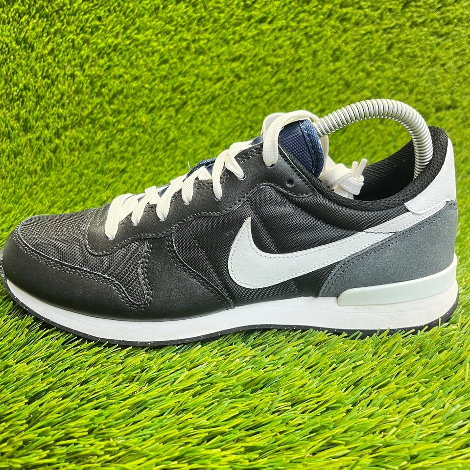Nike Internationalist Mujer Talla 8.5 Negro Caminar Correr Zapatos Tenis Foto 3 de 4