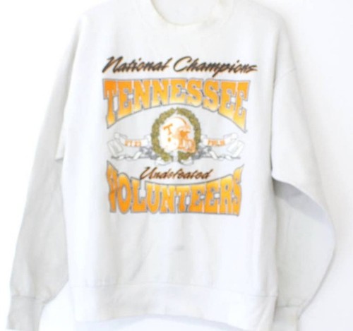 Vintage University of Tennessee Volunteers National Champions Sweatshirt S-5XL