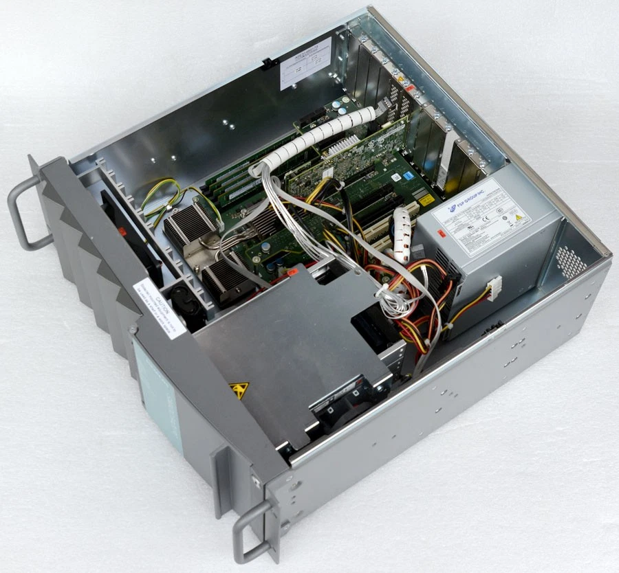 19" 48,26Cm Siemens Simatic Ipc847D Pc Raid Windows 11 Rs-232 Pcie Pci M1063 - Immagine 3 di 4