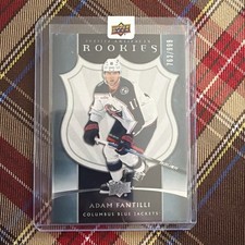 2023-24 Upper Deck Artifacts Adam Fantilli redemption 763/999