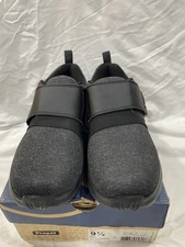 Propét Men's Viator Mod Monk Shoes, All Black, Size 9.5 Wide (E)