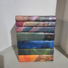 Product Image: Harry Potter Hardcover Set First Edition 1-7 J.K. Rowling